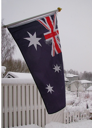 SkellefteåAustralienflagga